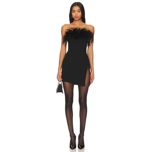 Dresses & Skirts - Revolvve Ima Dress SAU LEE black mini  size 00 NWT  $575 msrp